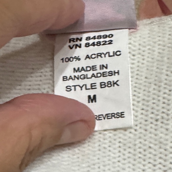 Vintage Adrian Delafield Floral Embroidered Knit Vest SZ M 1990’s Great Cond. - Picture 3 of 9